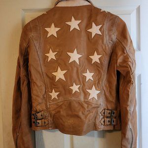Star Leather Jacket